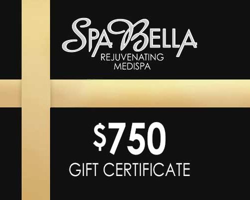Spa Bella $750 Gift Certificate